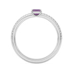 Rhea Customizable Gemstone Stackable Rings - Carter's Collective Fine Jewelry