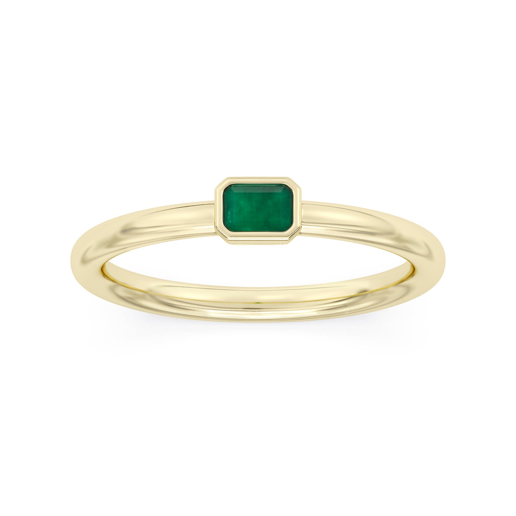 Rhea Customizable Gemstone Stackable Rings - Carter's Collective Fine Jewelry