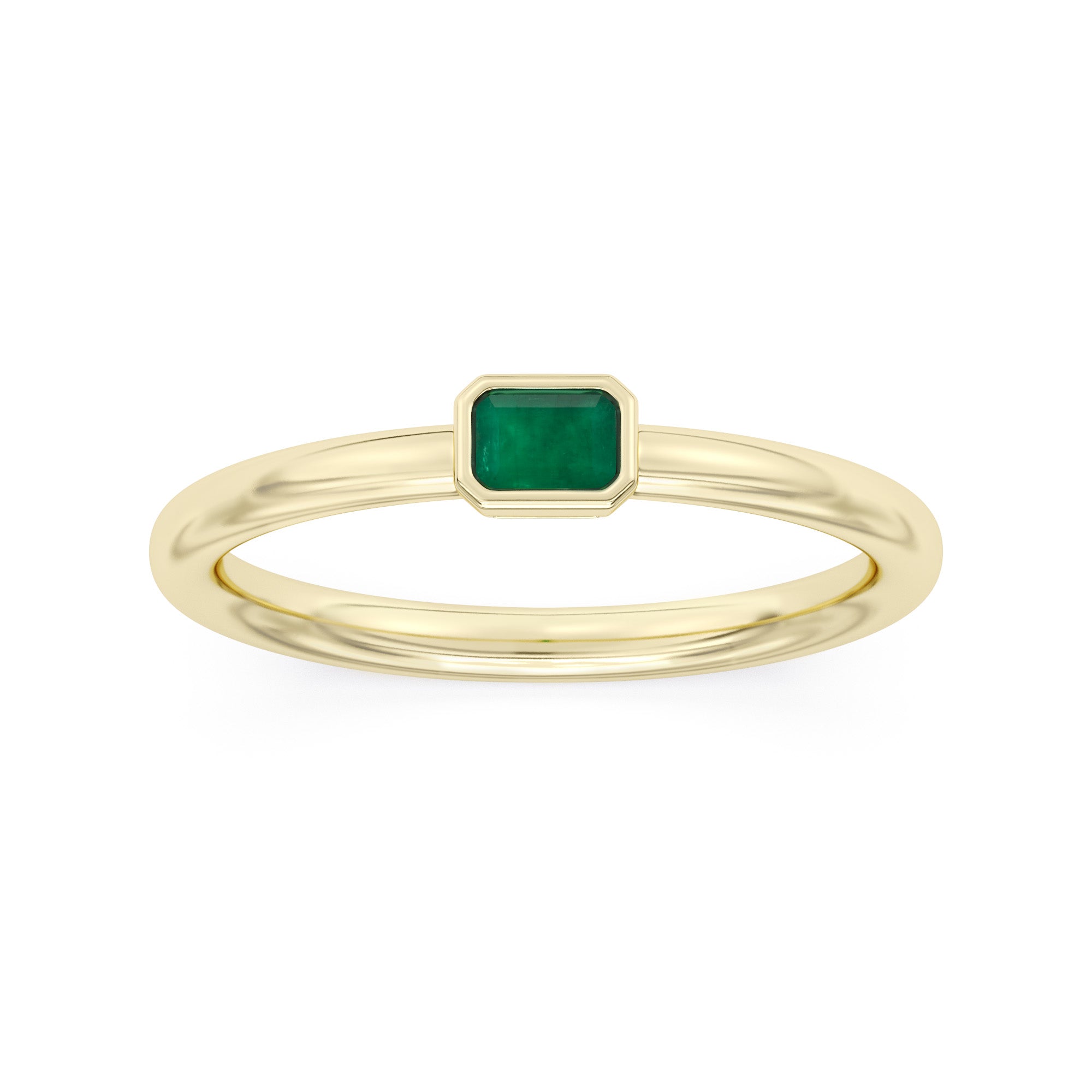 Rhea Customizable Gemstone Stackable Rings - Carter's Collective Fine Jewelry