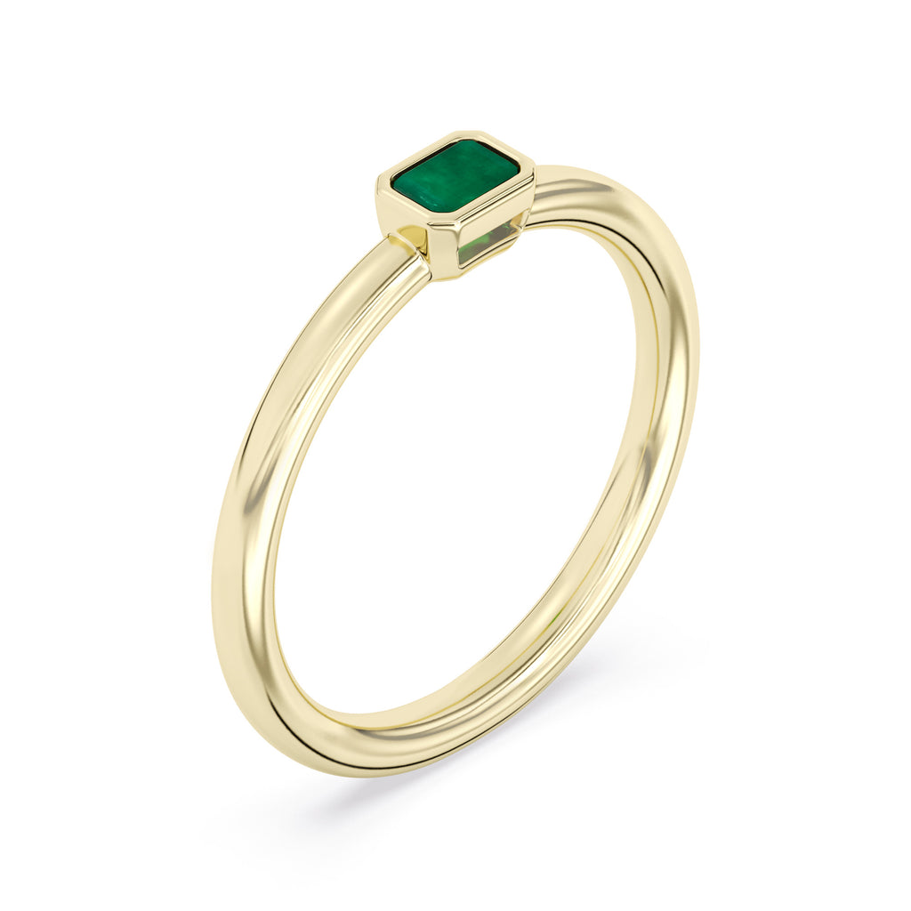 Rhea Customizable Gemstone Stackable Rings - Carter's Collective Fine Jewelry