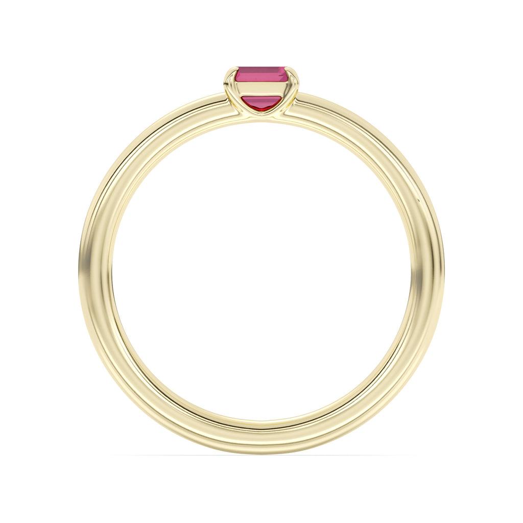 Rhea Customizable Gemstone Stackable Rings - Carter's Collective Fine Jewelry