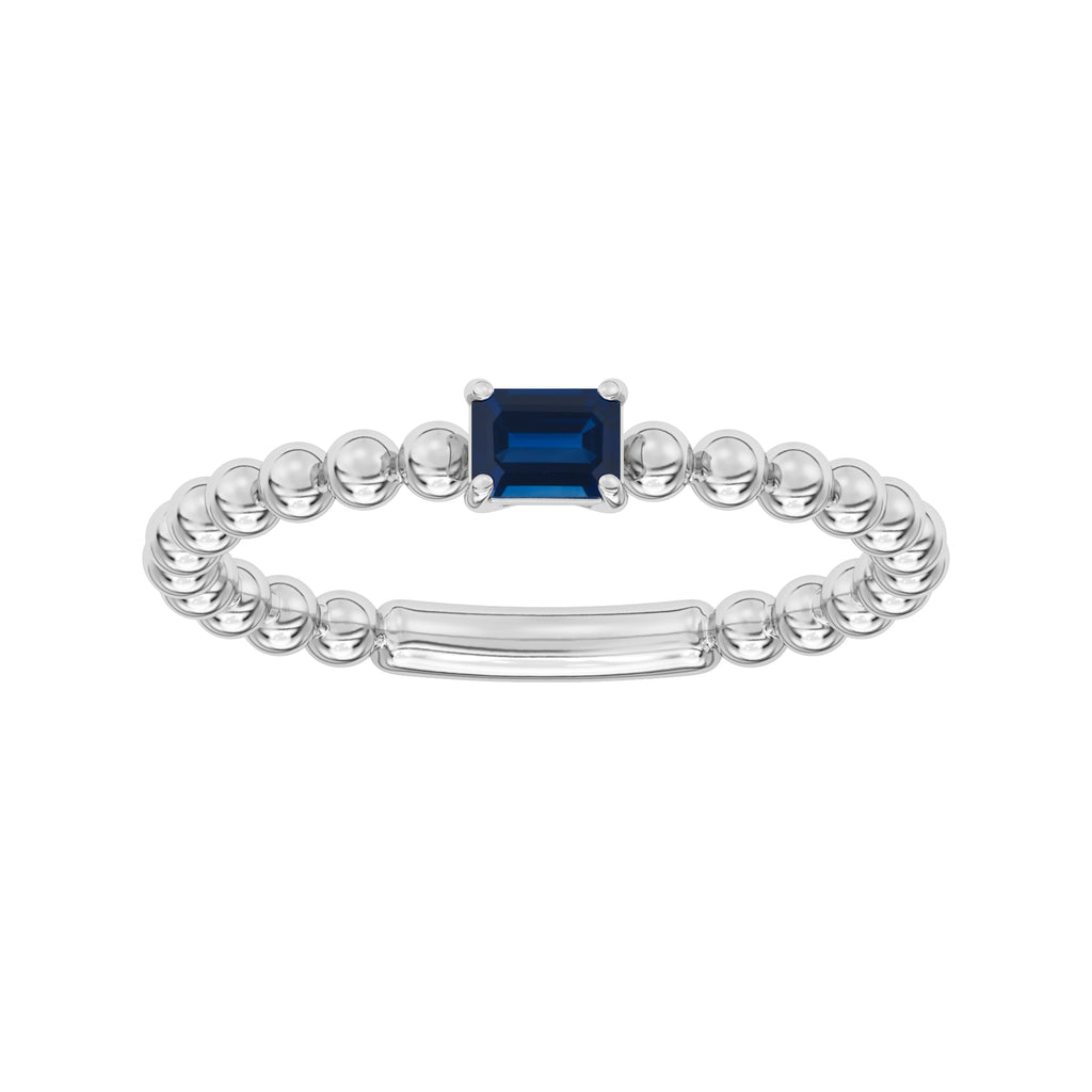 Rhea Customizable Gemstone Stackable Rings - Carter's Collective Fine Jewelry