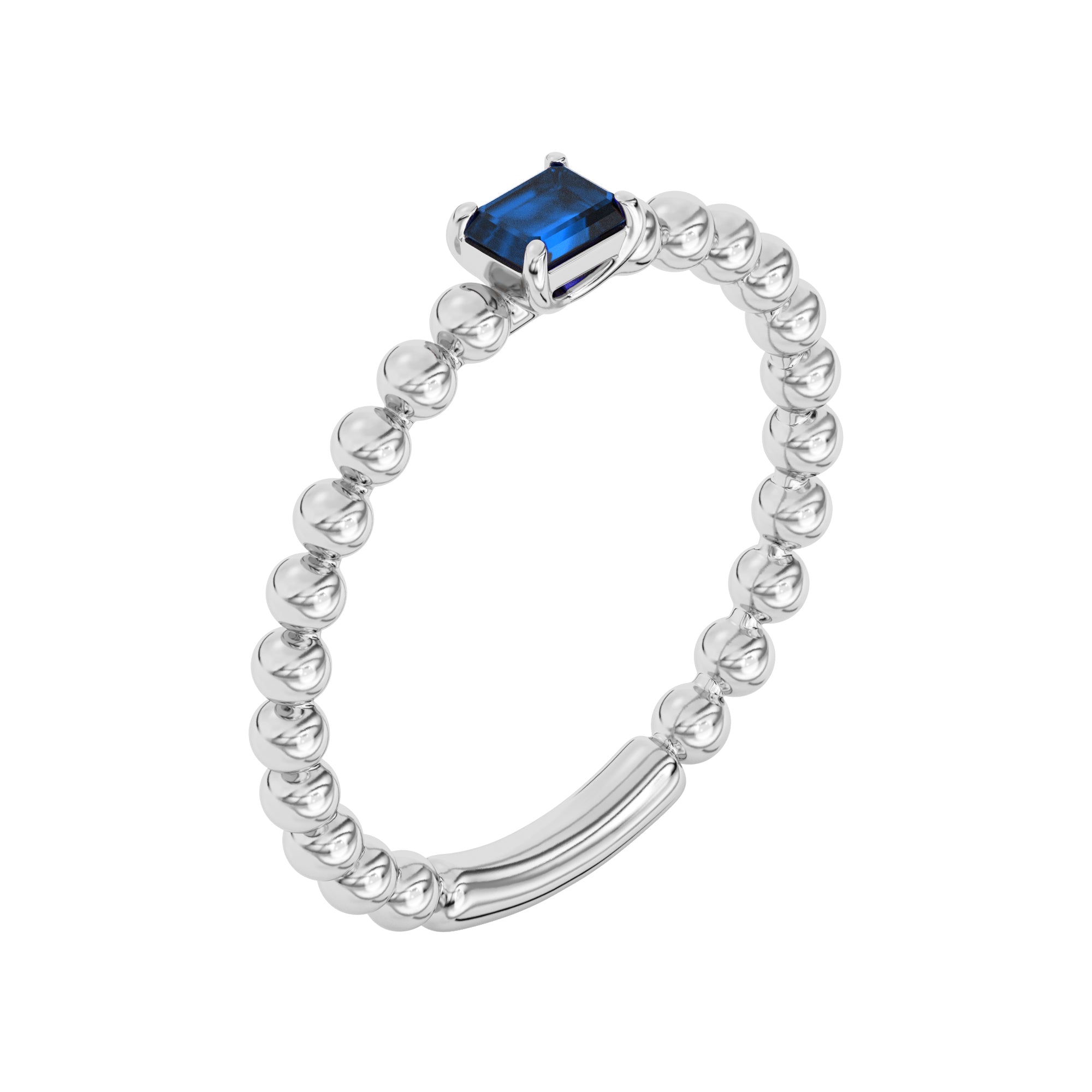 Rhea Customizable Gemstone Stackable Rings - Carter's Collective Fine Jewelry
