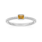 Rhea Customizable Gemstone Stackable Rings - Carter's Collective Fine Jewelry