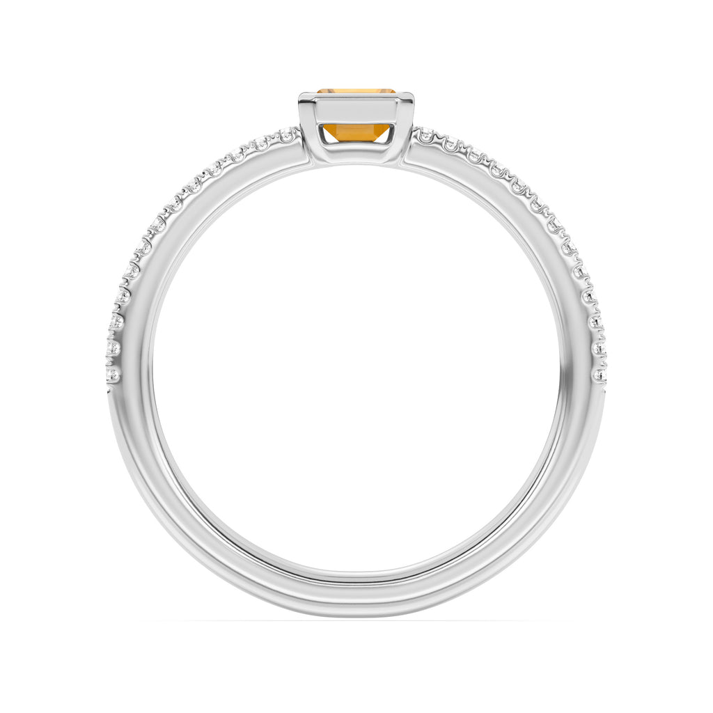Rhea Customizable Gemstone Stackable Rings - Carter's Collective Fine Jewelry