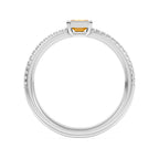 Rhea Customizable Gemstone Stackable Rings - Carter's Collective Fine Jewelry
