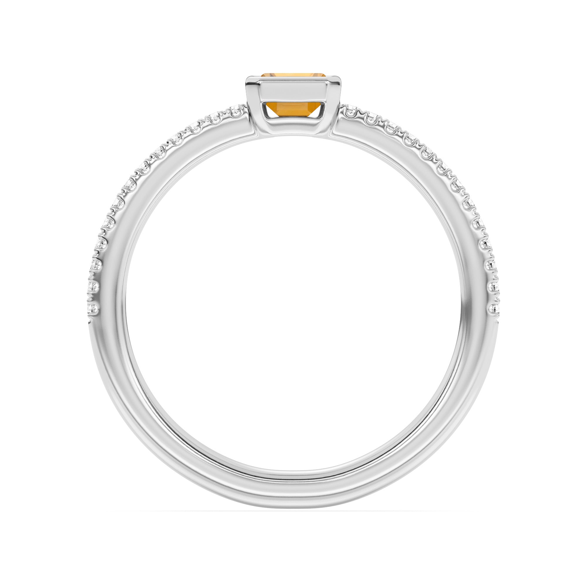 Rhea Customizable Gemstone Stackable Rings - Carter's Collective Fine Jewelry