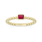 Rhea Customizable Gemstone Stackable Rings - Carter's Collective Fine Jewelry