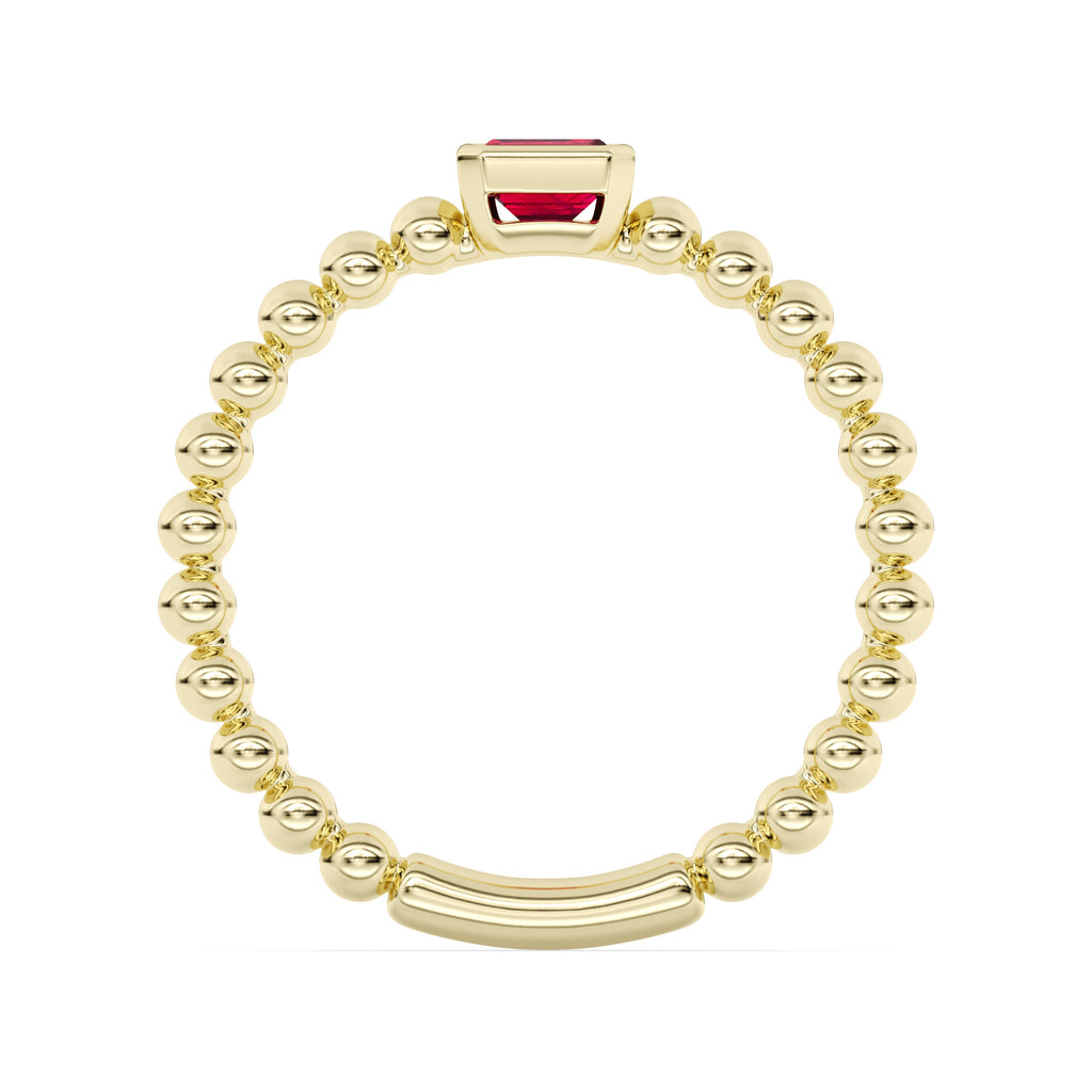 Rhea Customizable Gemstone Stackable Rings - Carter's Collective Fine Jewelry