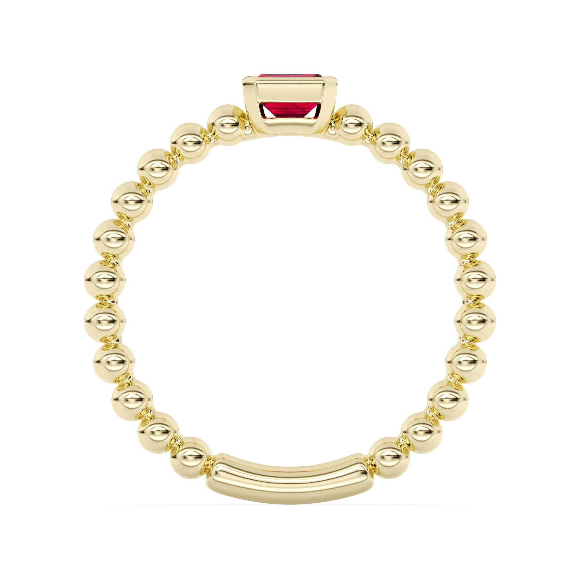 Rhea Customizable Gemstone Stackable Rings - Carter's Collective Fine Jewelry