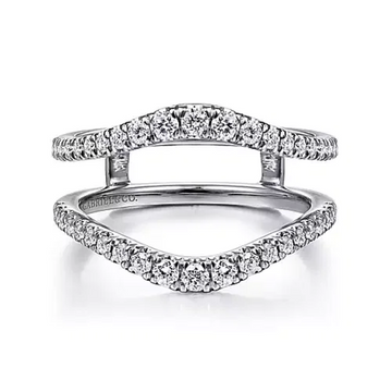 Contour Diamond Ring Enhancer Wedding Ring, 0.50 CTTW - Carter's Collective Fine Jewelry