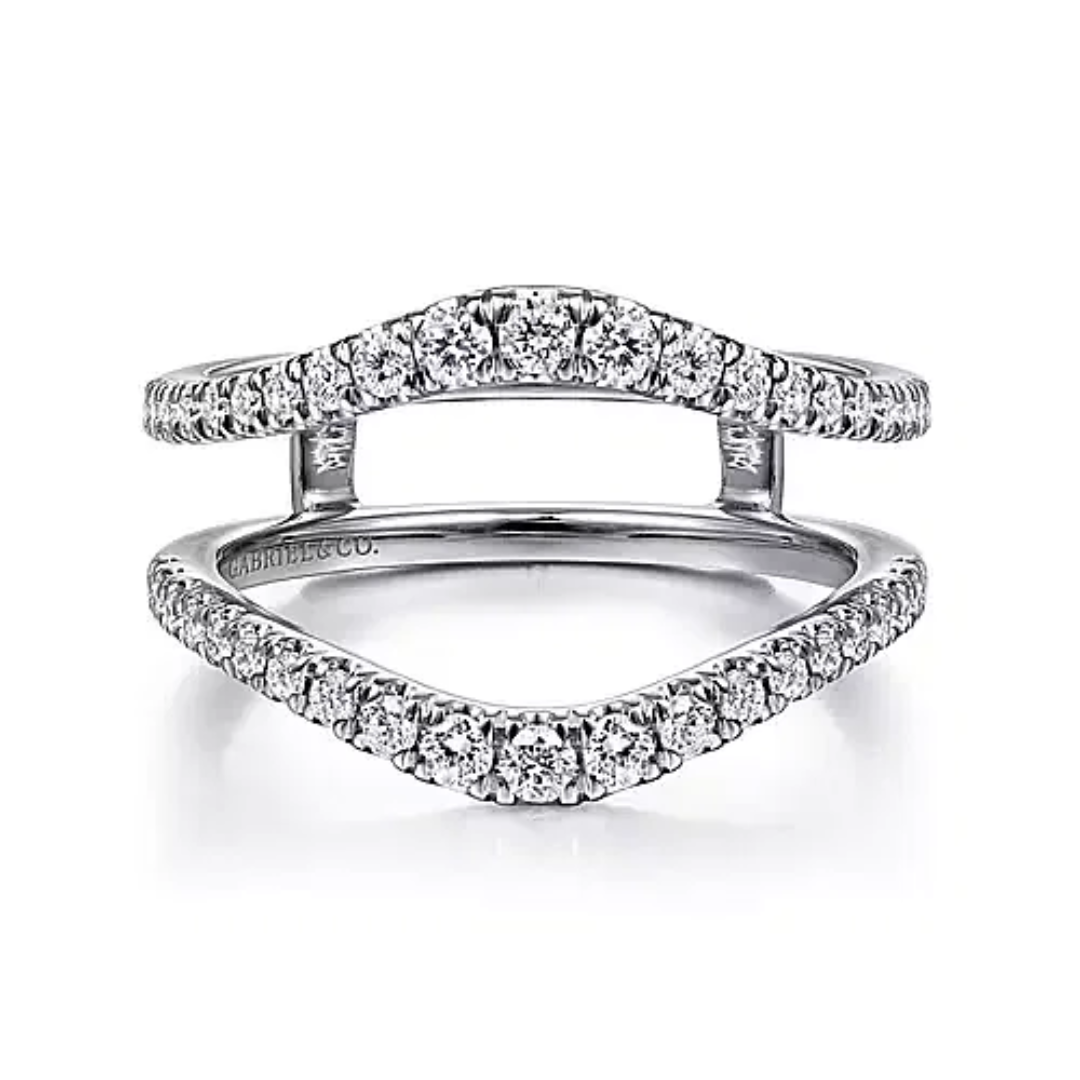 Contour Diamond Ring Enhancer Wedding Ring, 0.50 CTTW - Carter's Collective Fine Jewelry