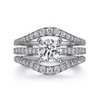 Contour Diamond Ring Enhancer Wedding Ring, 0.50 CTTW - Carter's Collective Fine Jewelry
