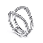 Contour Diamond Ring Enhancer Wedding Ring, 0.50 CTTW - Carter's Collective Fine Jewelry