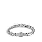 John Hardy Icon Bracelet, Diamonds, 0.24 CTTW - Carter's Collective Fine Jewelry
