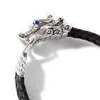 John Hardy Naga Bracelet, Leather - Carter's Collective Fine Jewelry