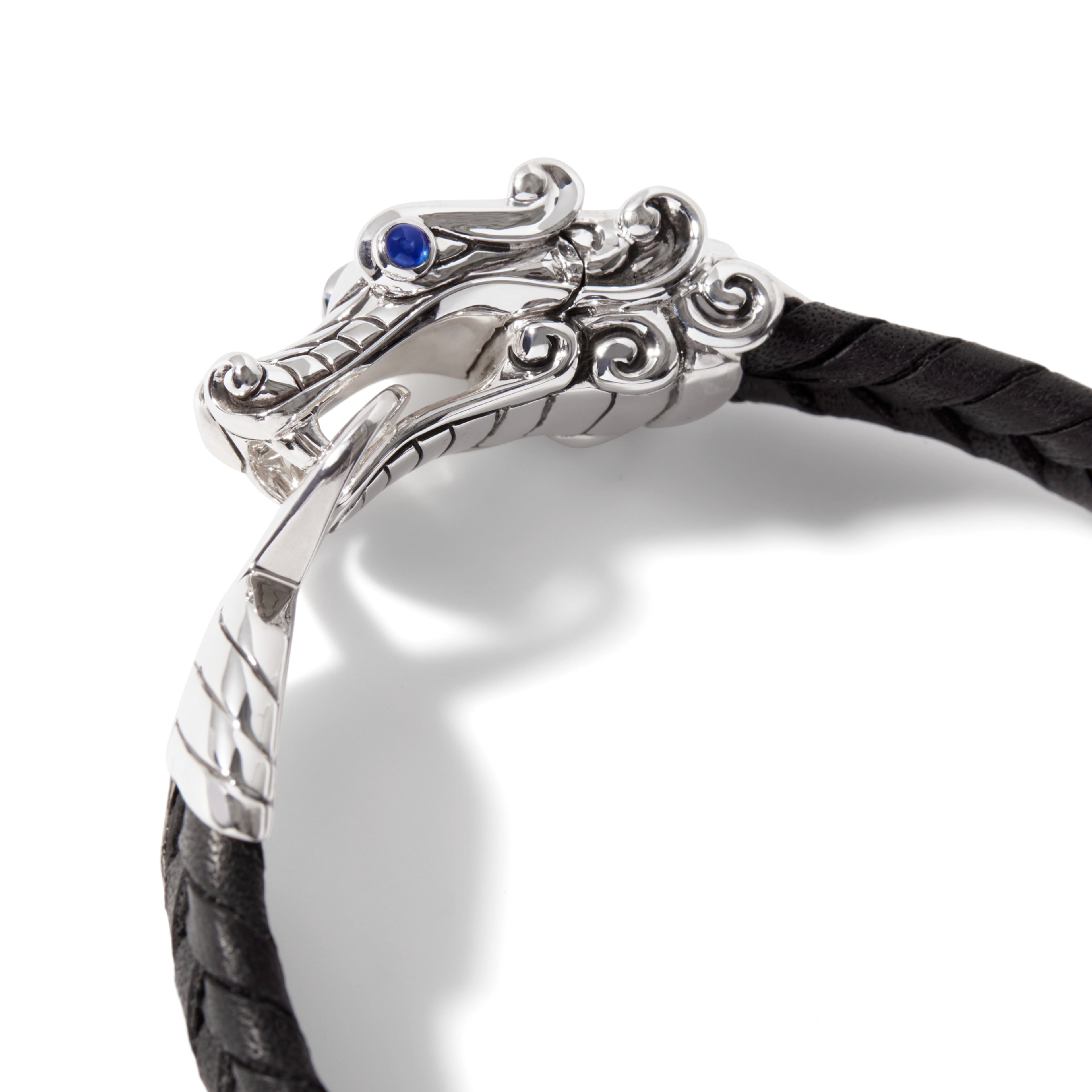 John Hardy Naga Bracelet, Leather - Carter's Collective Fine Jewelry