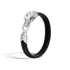John Hardy Naga Bracelet, Leather - Carter's Collective Fine Jewelry