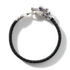 John Hardy Naga Bracelet, Leather - Carter's Collective Fine Jewelry