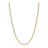 Men's 10 Karat Gold Rope Chain, 20"