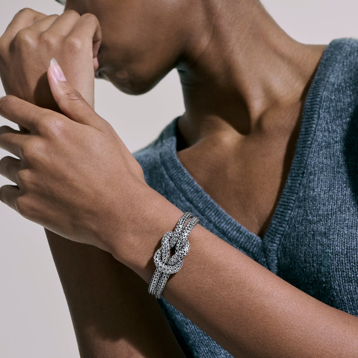 John Hardy Love Knot Bracelet, 10MM - Carter's Collective Fine Jewelry