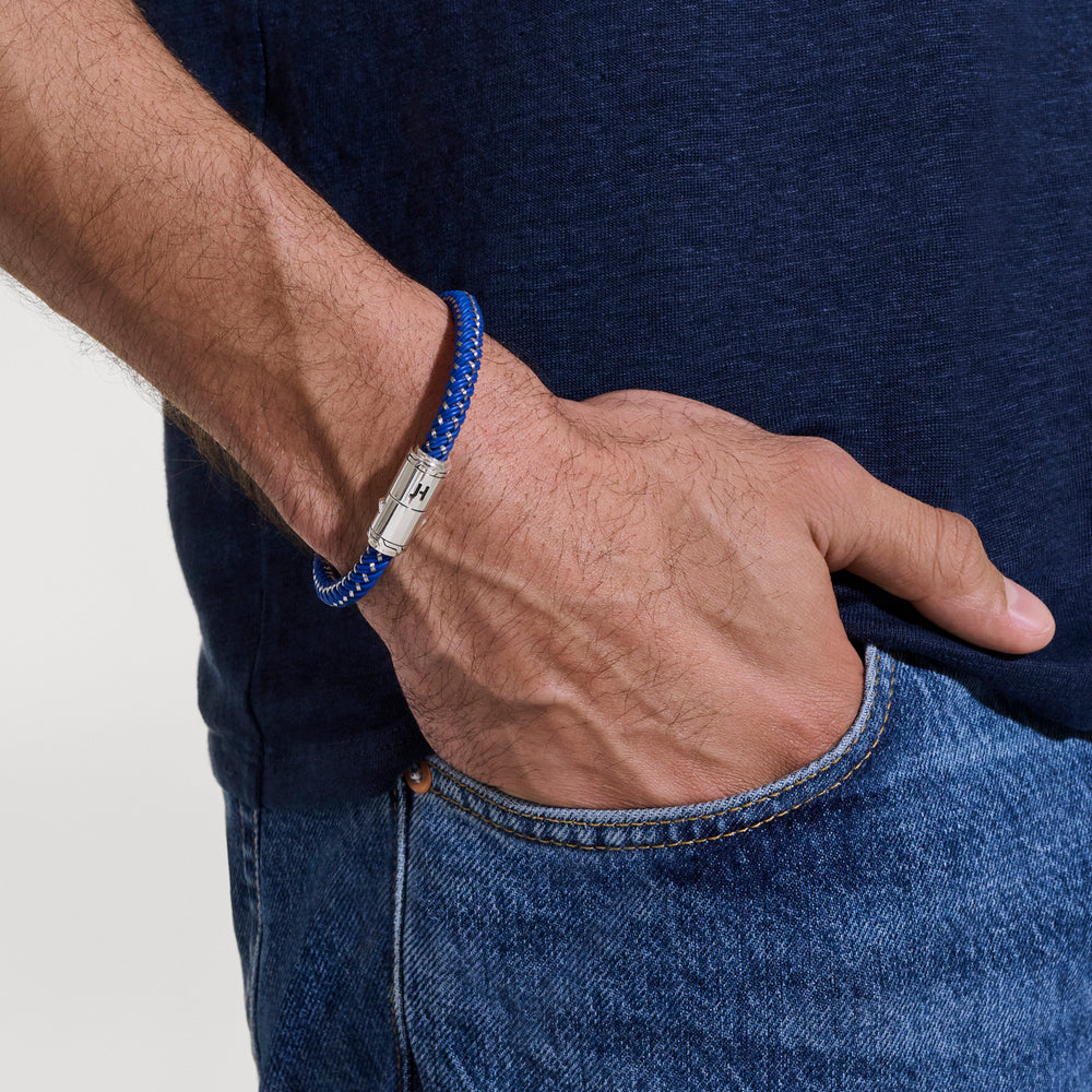 
                  
                    John Hardy Cord Bracelet, Sterling Silver & Rubber - Carter's Collective Fine Jewelry
                  
                