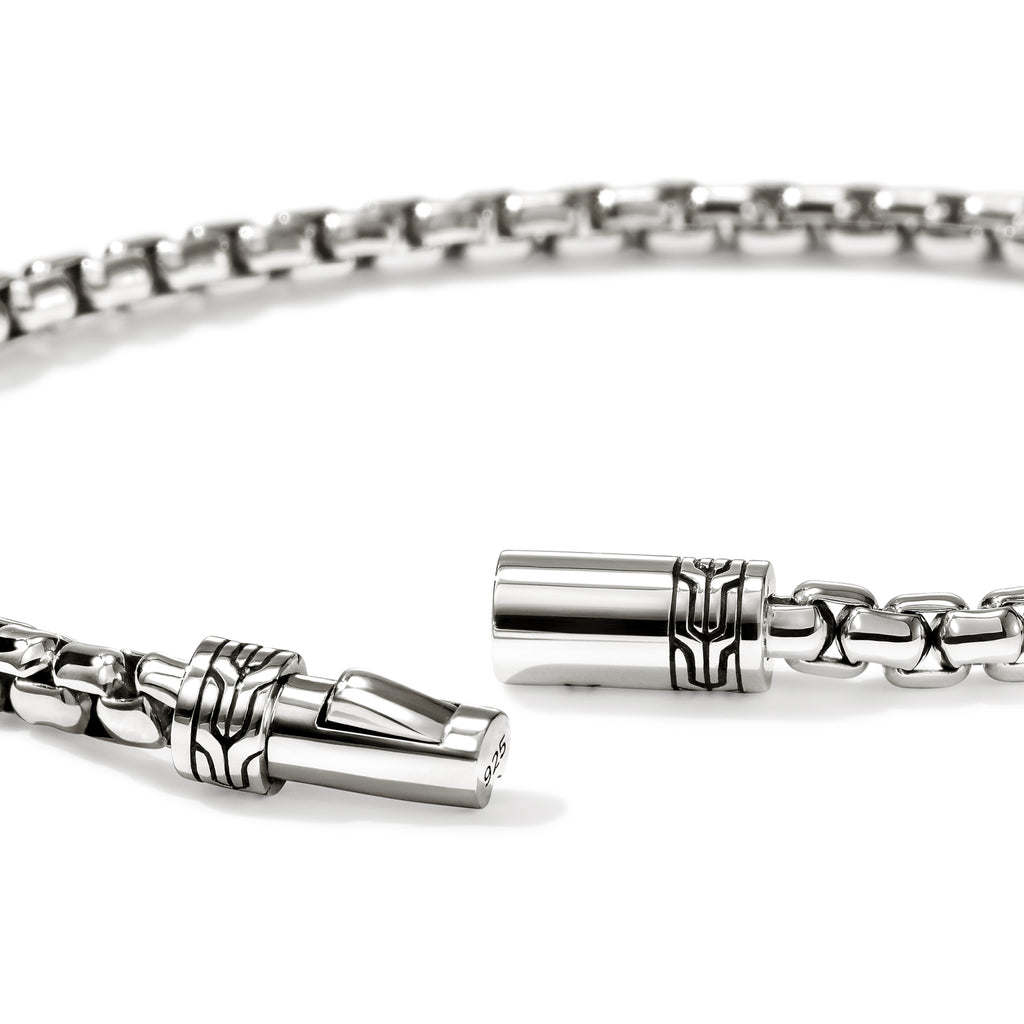 John Hardy Box Chain Bracelet, 3.7MM - Carter's Collective Fine Jewelry