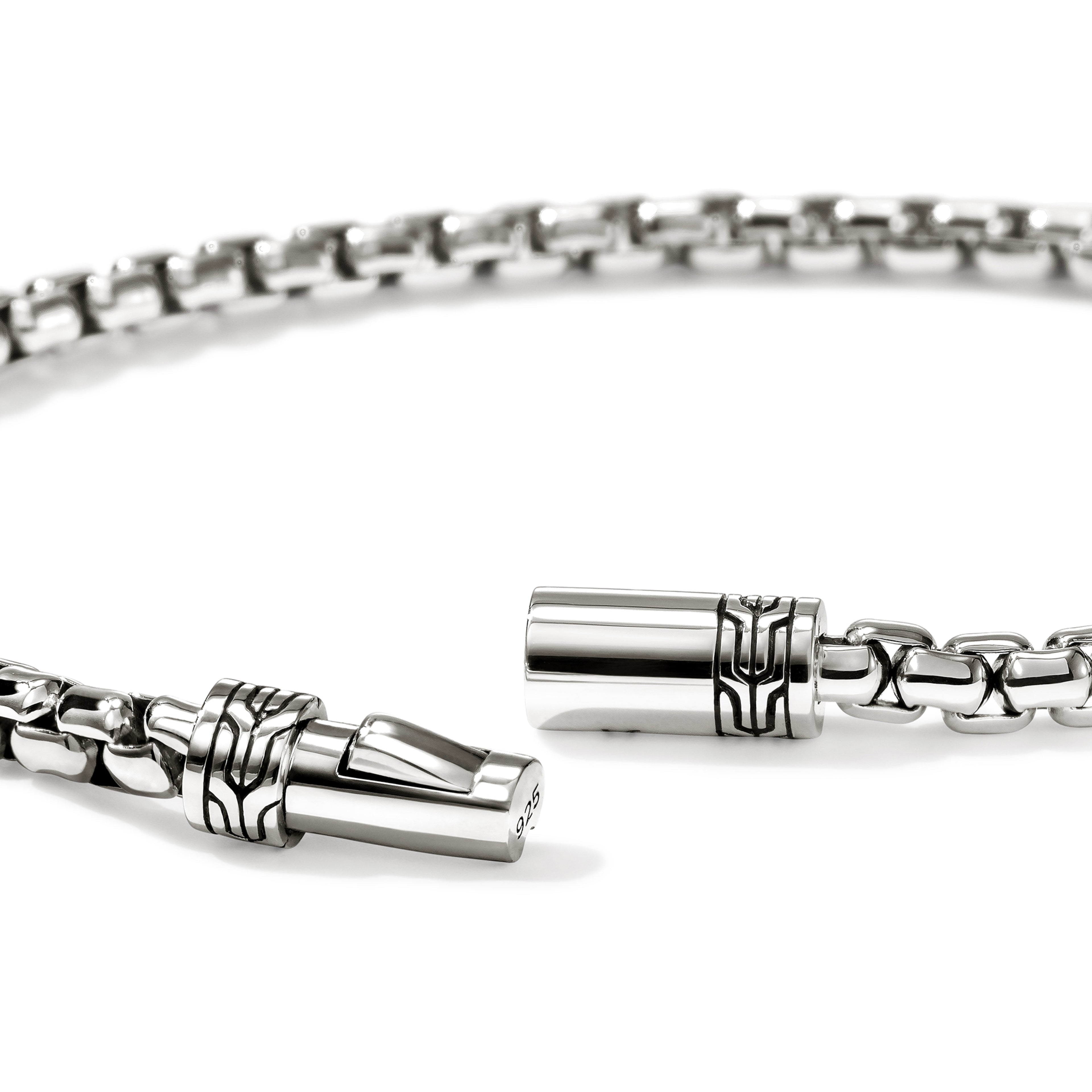 John Hardy Box Chain Bracelet, 3.7MM - Carter's Collective Fine Jewelry