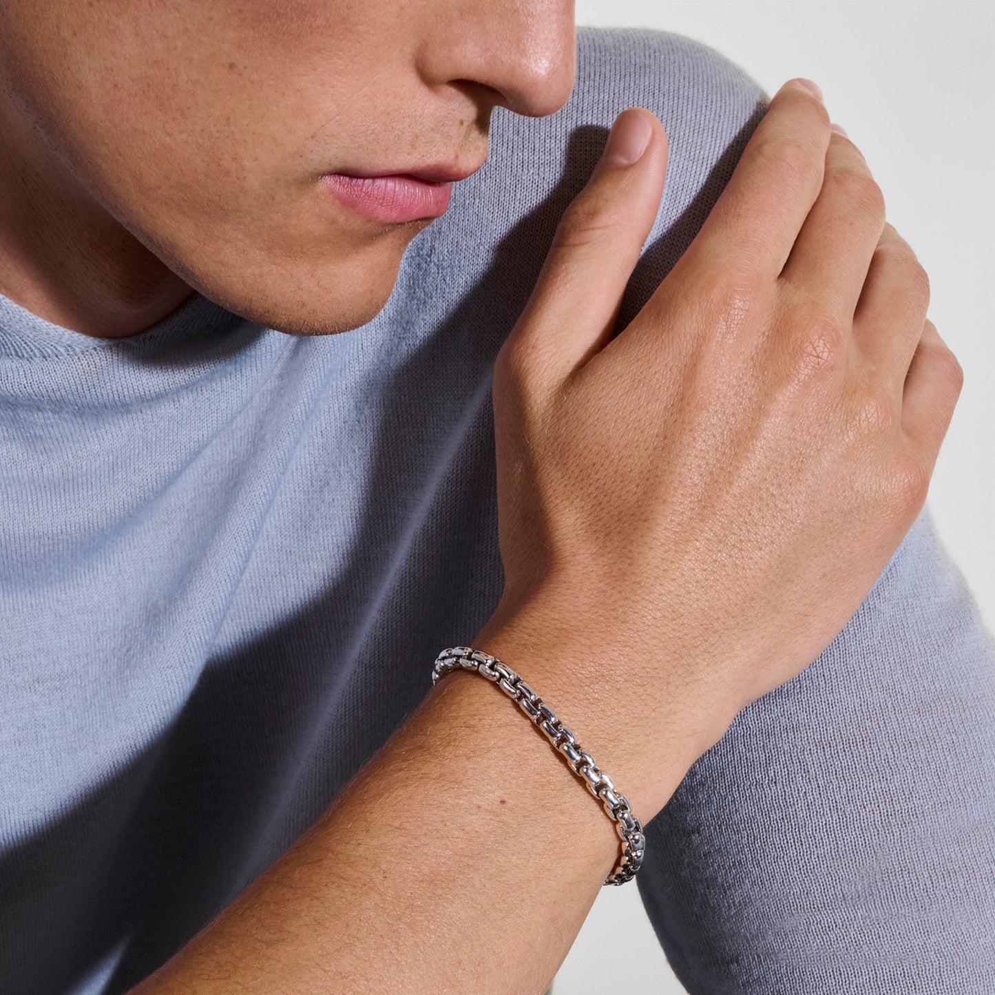 John Hardy Box Chain Bracelet, 6MM - Carter's Collective Fine Jewelry