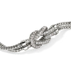 John Hardy Love Knot Bracelet, Diamonds, 0.30 CTTW - Carter's Collective Fine Jewelry