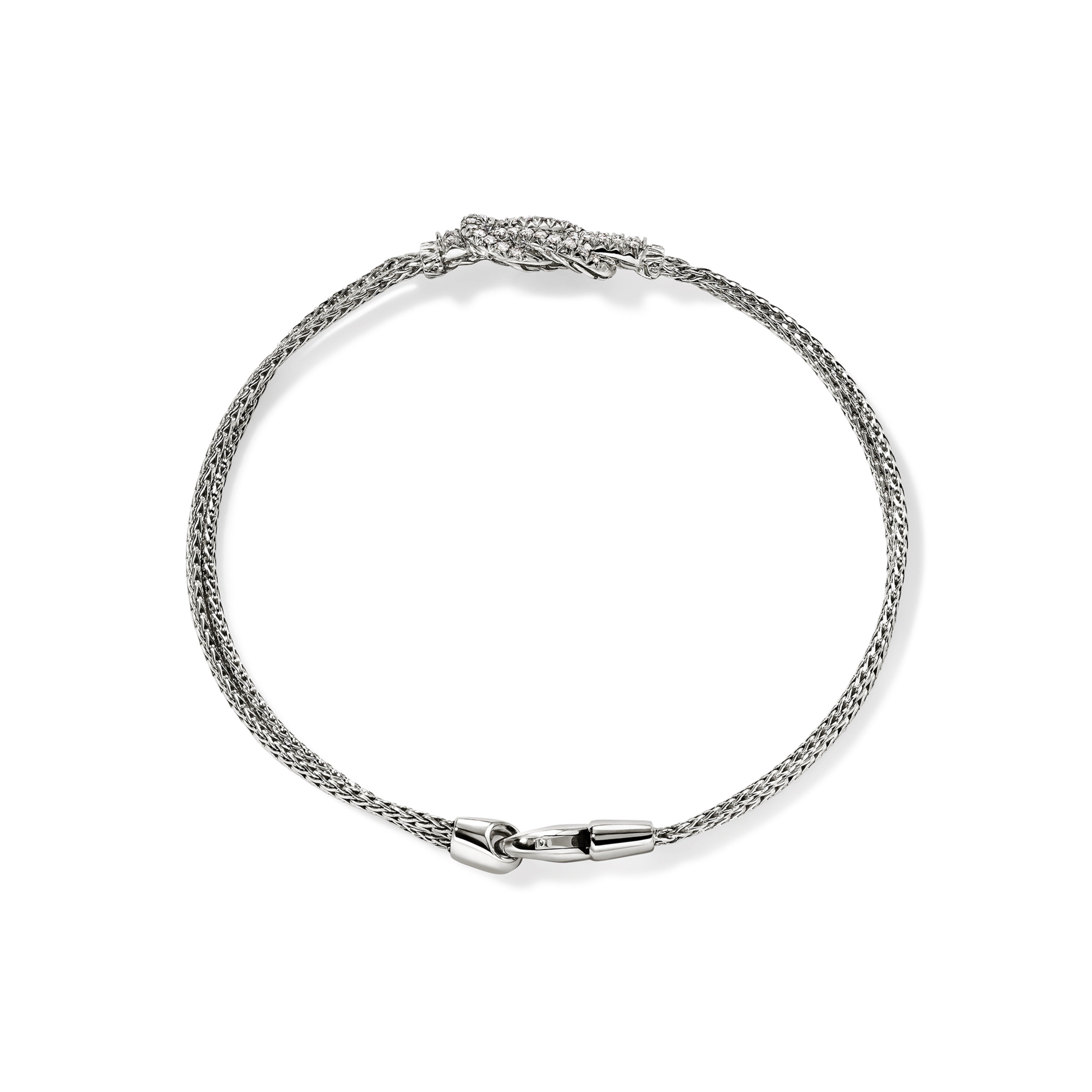 John Hardy Love Knot Bracelet, Diamonds, 0.30 CTTW - Carter's Collective Fine Jewelry