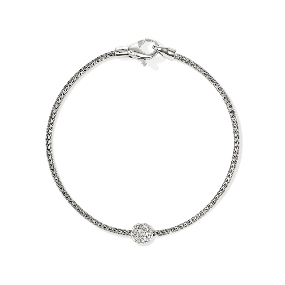 
                  
                    John Hardy JH Essential Pave Bracelet, Diamonds, 0.15 CTTW - Carter's Collective Fine Jewelry
                  
                