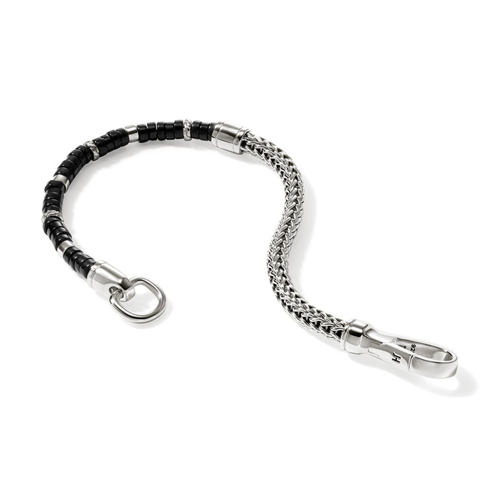 John Hardy Heishi Chain Bracelet, Black Onyx - Carter's Collective Fine Jewelry