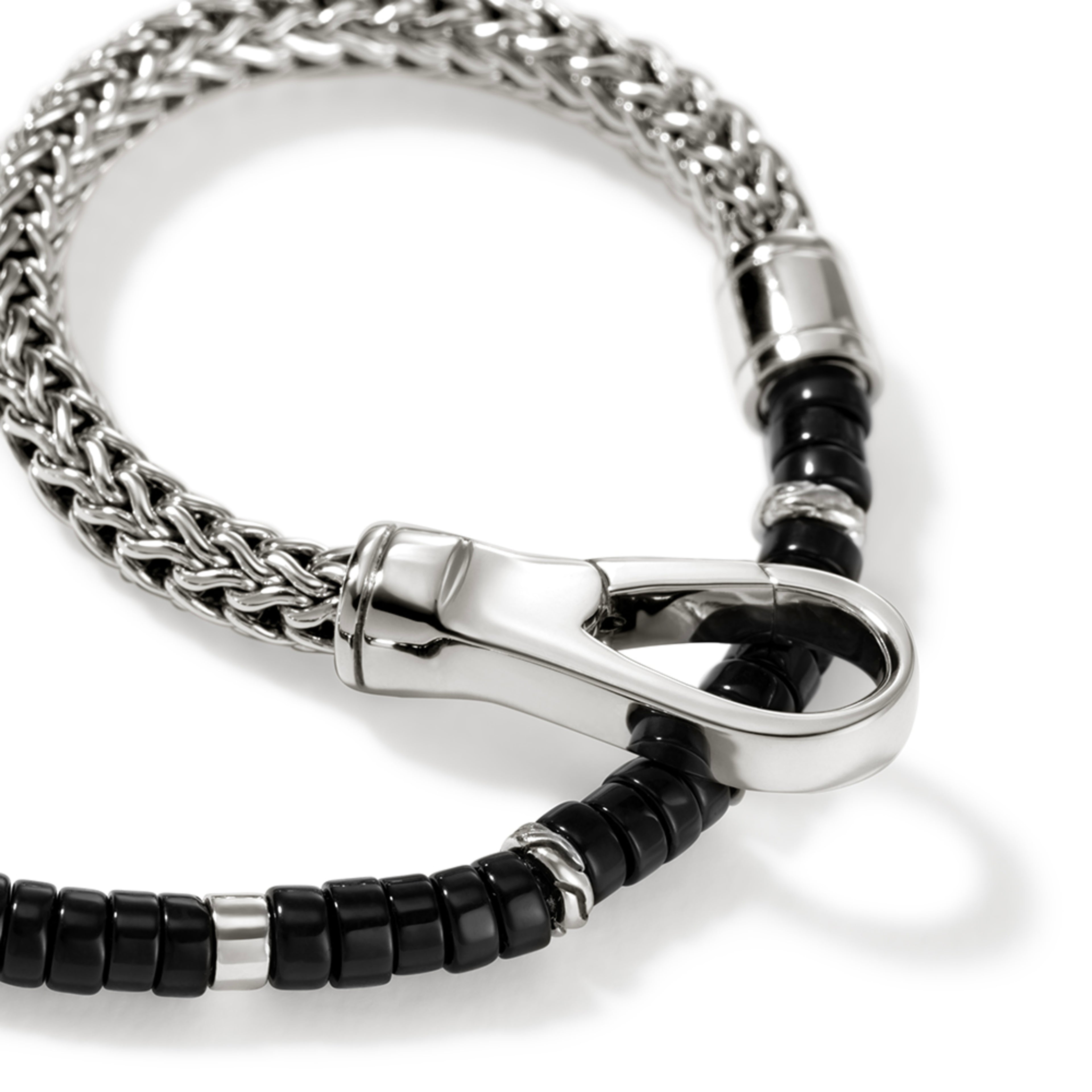 John Hardy Heishi Chain Bracelet, Black Onyx - Carter's Collective Fine Jewelry