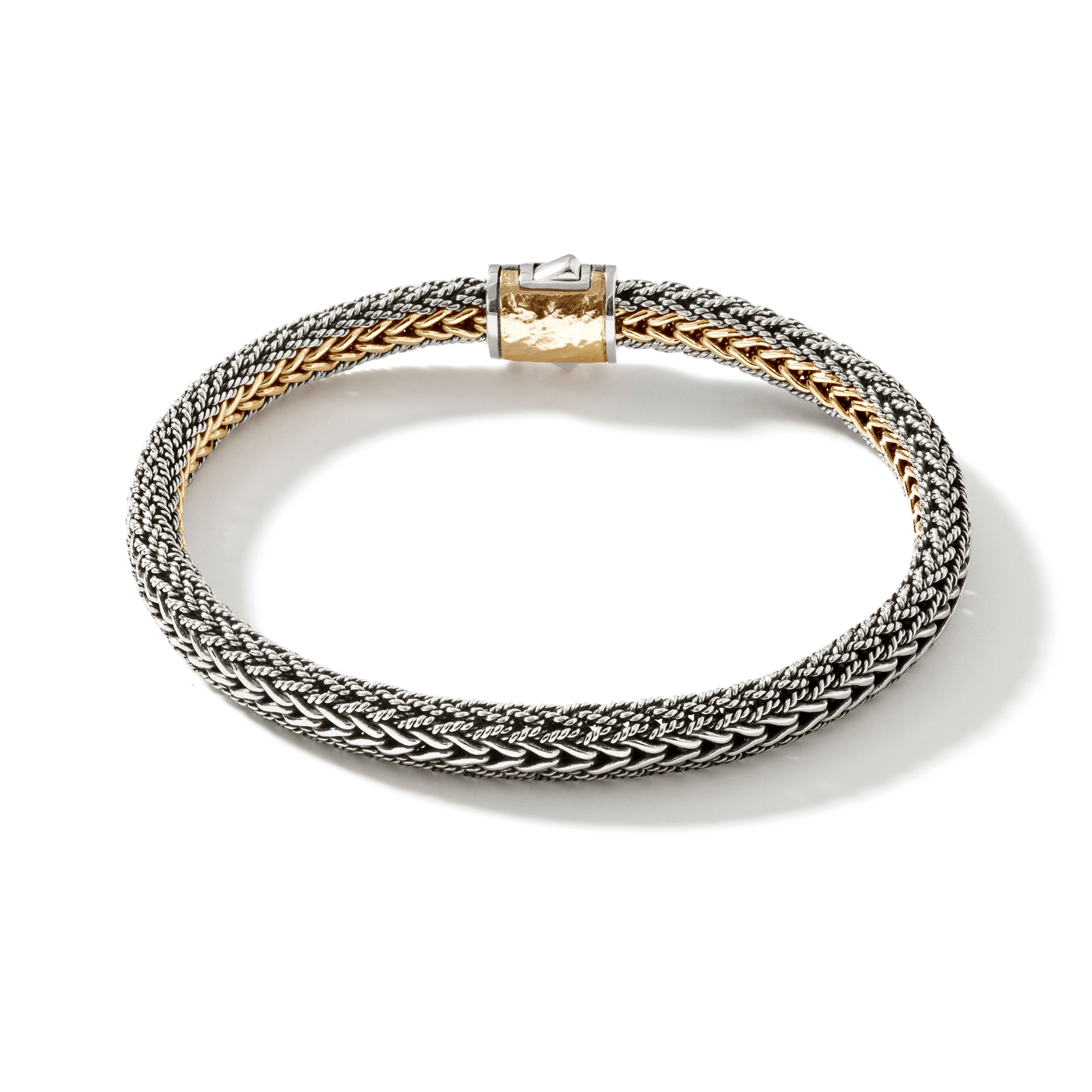John Hardy Reversible Icon Bracelet, Gold & Sterling Silver - Carter's Collective Fine Jewelry