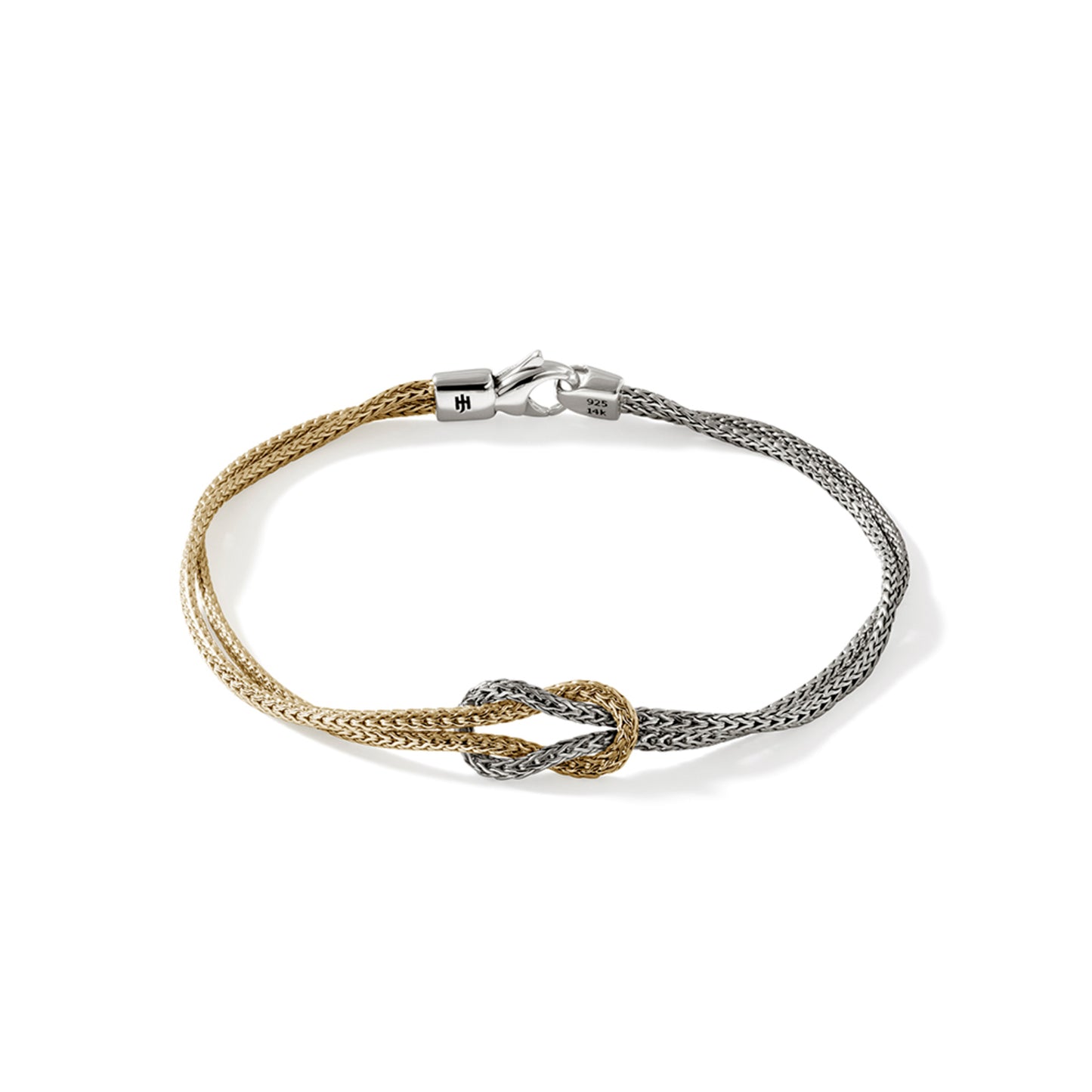 John Hardy Love Knot Bracelet, Gold & Silver - Carter's Collective Fine Jewelry