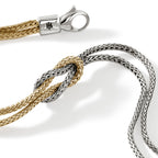 John Hardy Love Knot Bracelet, Gold & Silver - Carter's Collective Fine Jewelry