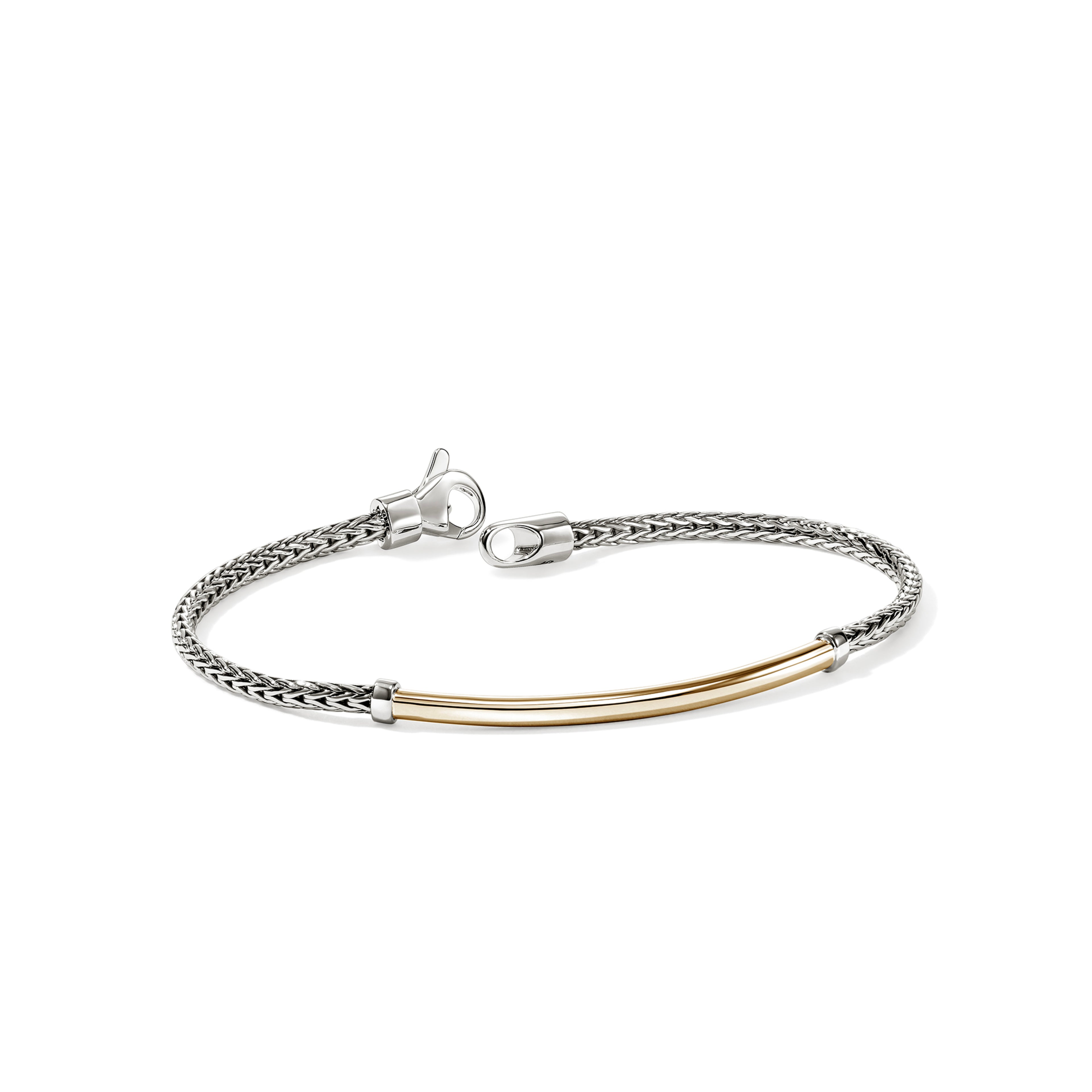 John Hardy JH Essential Bracelet, Gold & Sterling Silver - Carter's Collective Fine Jewelry