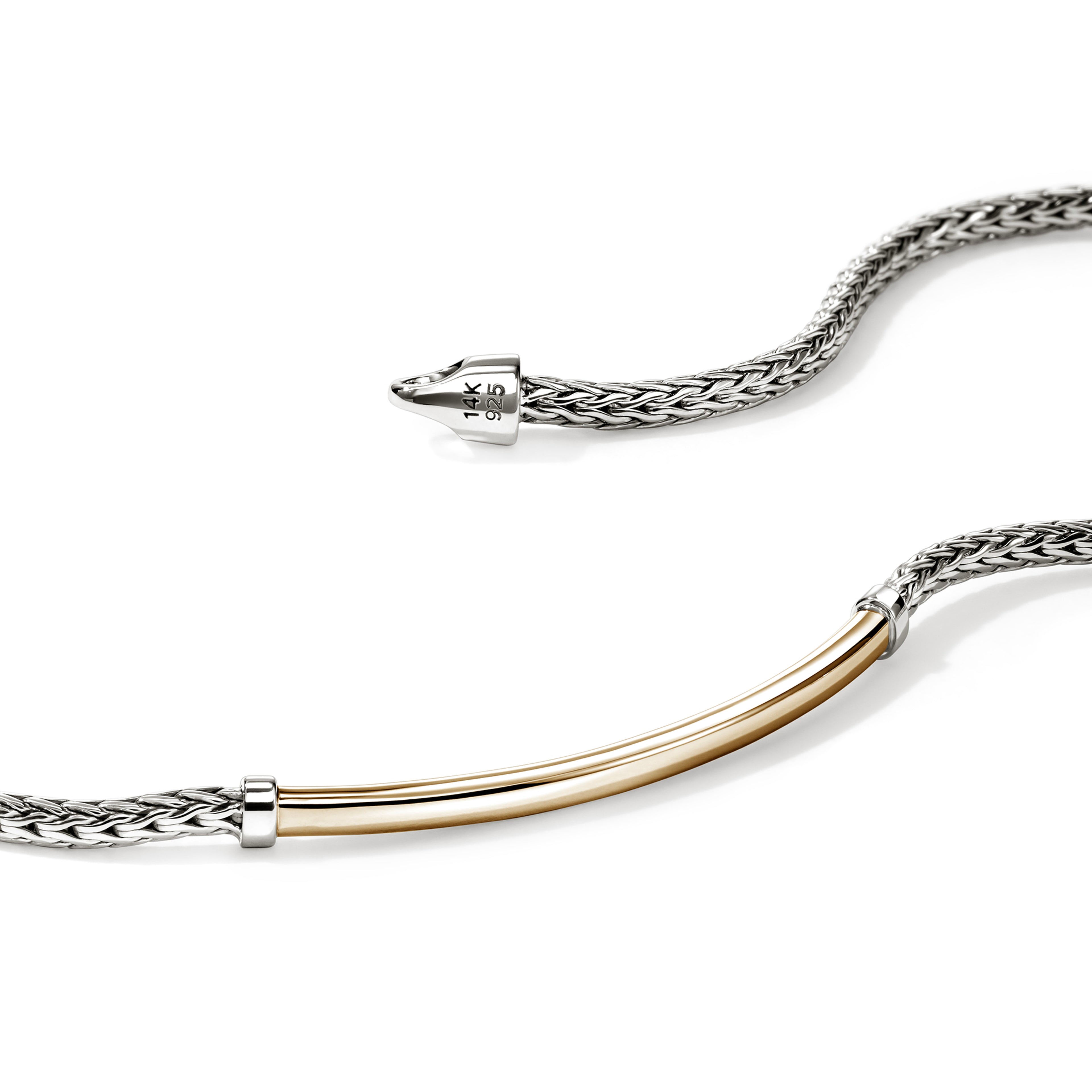 John Hardy JH Essential Bracelet, Gold & Sterling Silver - Carter's Collective Fine Jewelry