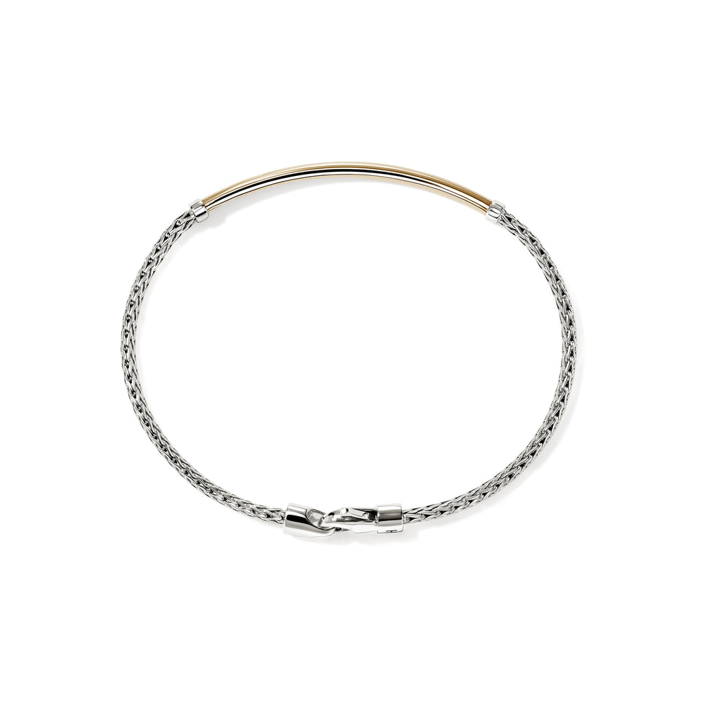 John Hardy JH Essential Bracelet, Gold & Sterling Silver - Carter's Collective Fine Jewelry