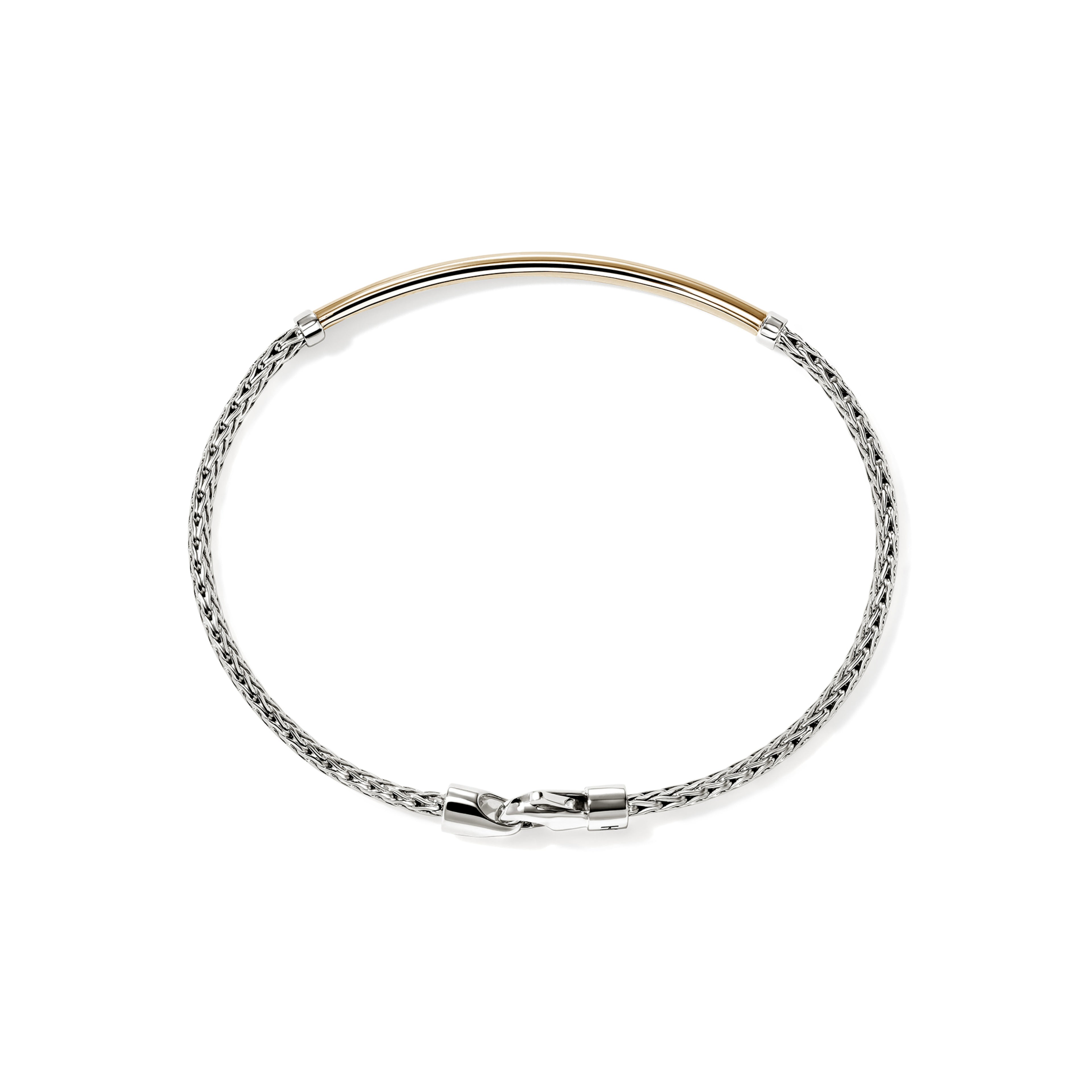 John Hardy JH Essential Bracelet, Gold & Sterling Silver - Carter's Collective Fine Jewelry