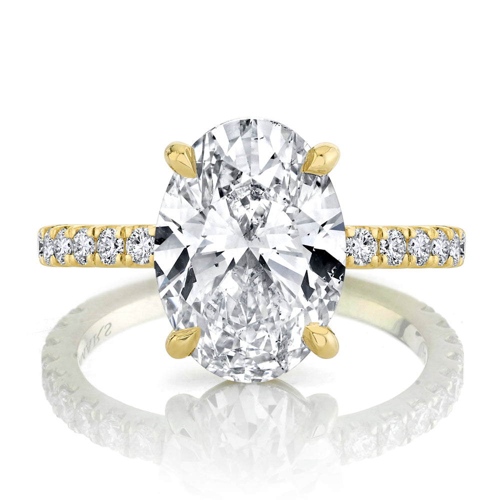 
                  
                    Iris Customizable Lab Grown Diamond Engagement Ring
                  
                