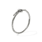 John Hardy Spear Flex Cuff, Black Sapphire, -4MM - Carter's Collective Fine Jewelry