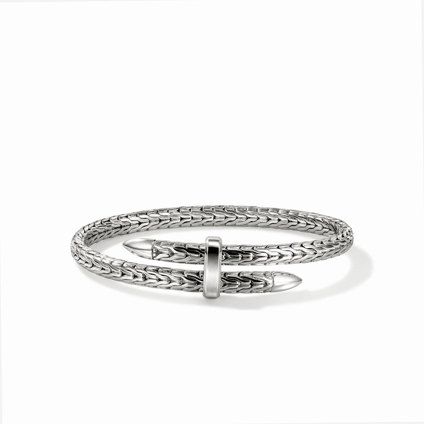 John Hardy Spear Flex Cuff, Sterling Silver - Carter's Collective Fine Jewelry