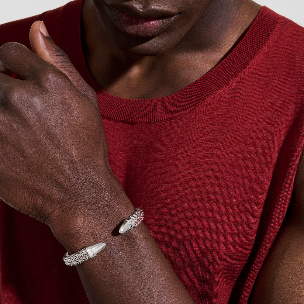 John Hardy Spear 50 Flex Cuff - Carter's Collective Fine Jewelry