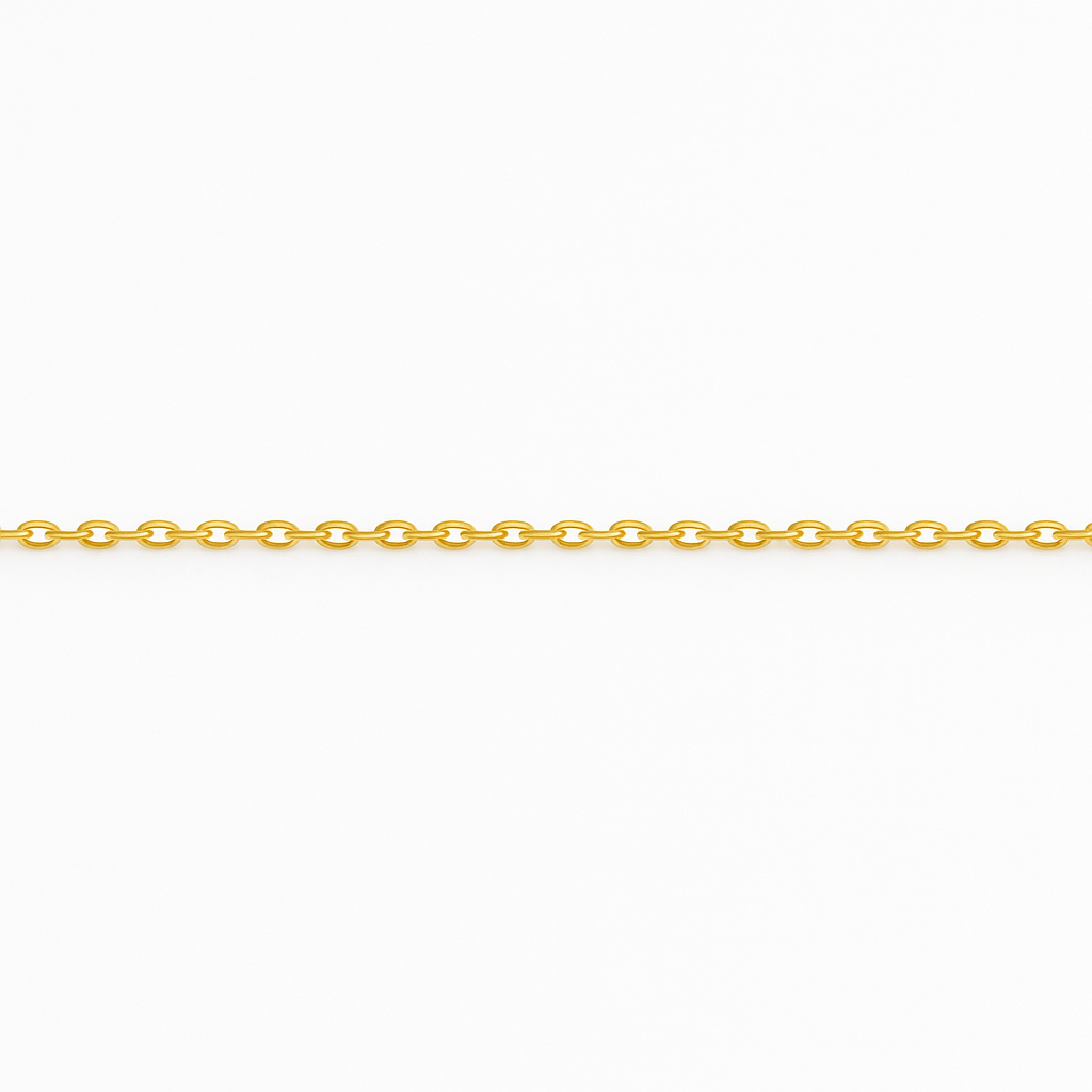 Yellow Gold Cable Chain Customizable Necklace - Carter's Collective Fine Jewelry
