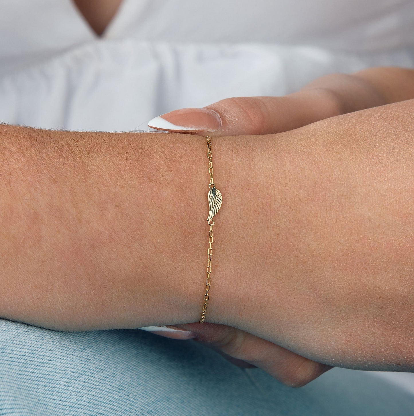 Love Letters Angel Wing Bracelet - Carter's Collective Fine Jewelry