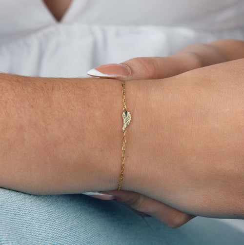 Love Letters Angel Wing Bracelet - Carter's Collective Fine Jewelry