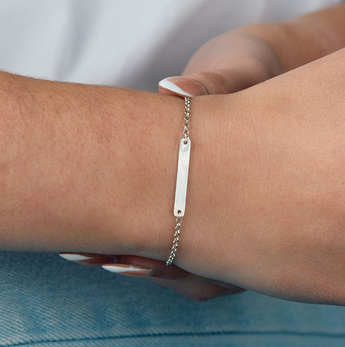 Love Letters Engravable Bar Bracelet - Carter's Collective Fine Jewelry