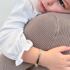 Children's Sterling Silver Engravable Curb Link Bracelet - Carter's Collective Fine Jewelry